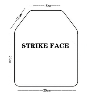 Chất lượng cao 10 "x 12" PE alumina gốm al203tactical cứng tấm cá nhân thiết bị quốc phòng nij0101.06 III + - Product Image 5