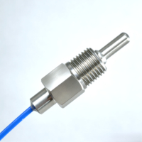Sonde thermocouple K à montage fileté, câble bleu de 4 mètres, 0-200°C, transducteur de mesure de température industrielle, personnalisable OEM