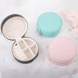 Étui à anneaux en cuir PU personnalisé pour femme, boîte à bijoux personnalisée pour les boîtes à bijoux pour femmes - Product Image 6