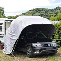 Garage rétractable en acier galvanisé voiture tente pliante Portable en acier inoxydable voiture maison abri abri abri de voiture auvent de stationnement