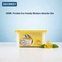 Boîte déshumidificatrice 500ml à l'Osmanthus, absorption d'humidité, anti-moisissure, anti-odeur de moisissure, marque privée, production automatique, qualité pure REACH