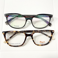 Lunettes de lecture unisexes tendance en gros à prix abordable, montures optiques de haute qualité en acétate aux formes variées et à monture complète pour adultes