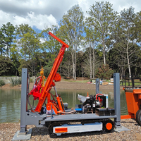 Foreuse de 320m pour forage de puits d'eau Foreuse de puits d'eau Foreuse de puits d'eau