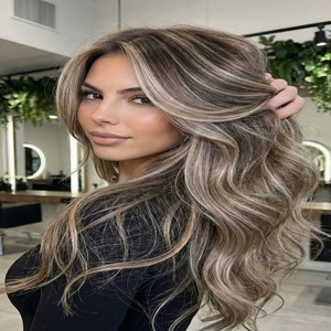 Perruque en dentelle HD sans colle, cheveux vierges européens, balayage fin, blond cendré, <span class=keywords><strong>avec</strong></span> doublure en soie pour femmes souffrant de perte de cheveux, prête à être expédiée - Product Image 1