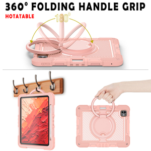 Étui robuste avec support rotatif pour iPad Air 5 10,9 pouces 5e génération 2022, housse de tablette antichoc avec porte-stylet intégré - Product Image 2