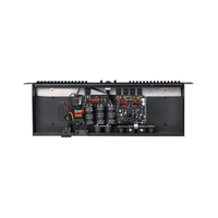 Amplificateur professionnel 1U Pure Back-end, double canal haute puissance, pour performances scéniques à basses fréquences intenses