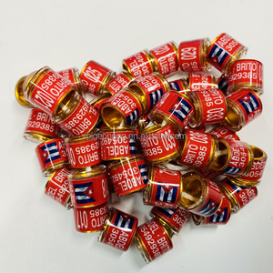 批发高品质Turbit鸽子腿带铝制塑料鸽子赛圈 - Product Image 6