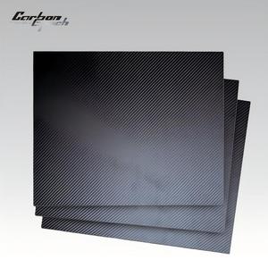 Planche en fibre de carbone 100% 3K, tissage uni, épaisseur 0,5 mm, 400x500 mm, surface brillante, pour la fabrication de cannes à pêche - Product Image 6