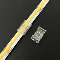Connecteur LED SMD COB en cristal réutilisable 3mm 5mm 8mm 10mm 2 broches 2Pin Connecteur d'angle pour bande LED