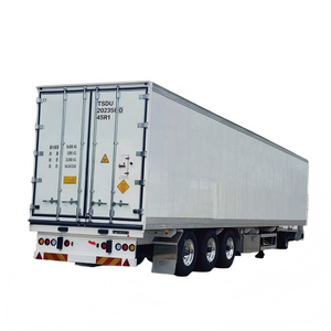 Remorque frigorifique sur mesure, châssis personnalisé, semi-remorque frigorifique, boîte de transport frigorifique pour la chaîne du froid, remorque de transport OEM - Product Image 1