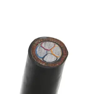Hot Selling 0.6/1kV 4 Core Underground 70mm2 Aluminum Conductor XLPE Insulated PVC Jacket Power Cable For Construction