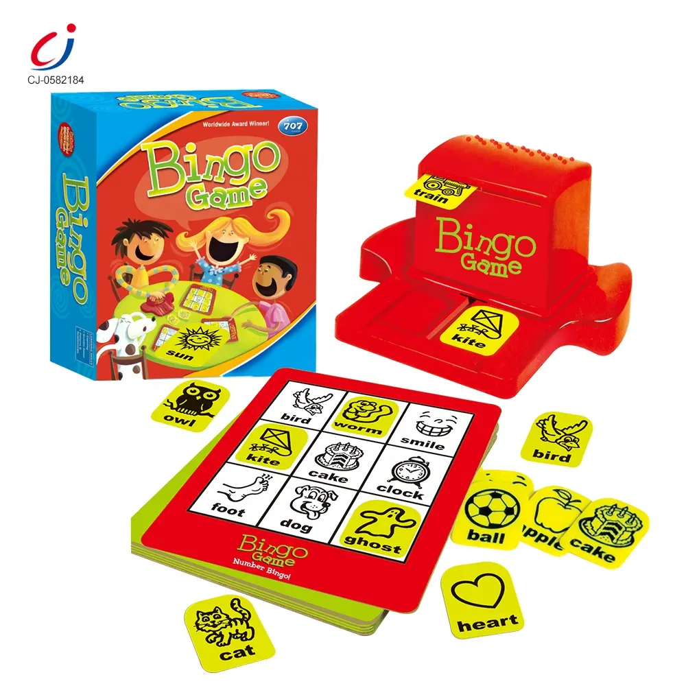 Mainan Papan Edukasional untuk Anak-anak, Maninan Permainan Papan Edukatif Ada Di Rumah, Mainan Permainan Bingo Yang Cocok untuk Anak-anak