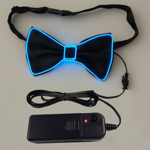 Corbatas de Moño Luminosas <span class=keywords><strong>EL</strong></span> para Hombre, Accesorios de Disfraces para Bodas, Fiestas, San Valentín, Acción de Gracias, Día del Padre - Product Image 5