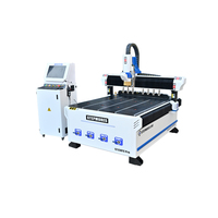 Routeur CNC Syntec 4*4 pieds 1212 à 4 axes avec refroidissement par eau, moteur de broche 4,5 kW et pompe pour le travail du bois et la sculpture 3D