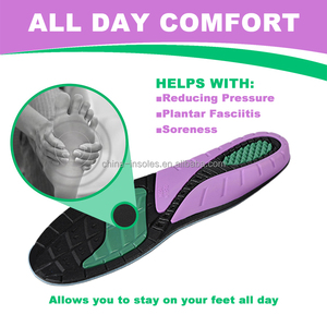 SINCE מותאם אישית רגל שטוחה מדרס נעל אורטופדי נוחות רכה בולם זעזועים קשת תמיכת tpe ג'ל מדרסים אורתוטיים - Product Image 3
