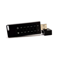 Memoria USB con teclado numérico protegido por contraseña, unidad flash encriptada, pendrive de seguridad con logotipo personalizado, 32GB 64GB 128GB para almacenamiento de datos confidenciales