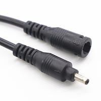 5521 DC Head Boucle de cordon étanche Connecteur de câble d'alimentation mâle à femelle avec bouchon en cuivre pour une utilisation en extérieur