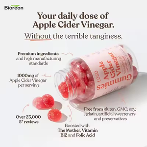 Gomitas de Vinagre de <span class=keywords><strong>Sidra</strong></span> de Manzana Keto Naturales para <span class=keywords><strong>la</strong></span> Salud del Adulto, Adelgazantes, Quemagrasas, Desintoxicantes, Ayudan a <span class=keywords><strong>la</strong></span> Claridad, <span class=keywords><strong>la</strong></span> Concentración y el Apoyo Inmunitario - Product Image 6