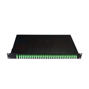 FTTH GPON divisor pasivo LC/APC 1X32 Rack tipo PLC Splitter para