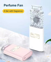 Mini ventilateur de parfum rechargeable USB portable portable avec pièce parfumée