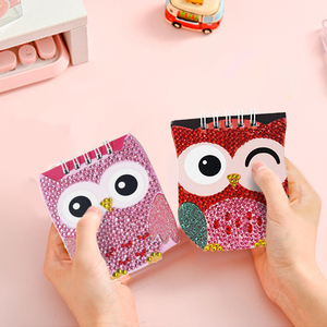 5d diy diamond painting children notebook customized design is available