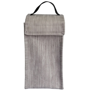 Promotional thermos carry cup Bag Insulated grocery bottle Cooler Bag food thermal holder Bag With Handle
