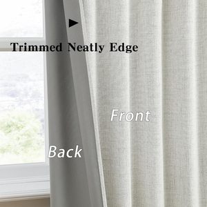 DAIRUI facile à installer Velcro rideaux occultants pour chambre dortoir <span class=keywords><strong>location</strong></span> chambre baie vitrée coller revêtements de fenêtre - Product Image 5