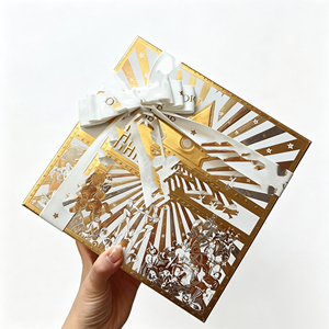 Delicate <b>Small</b> <b>Gift</b> Box Hard Paper Case For Ring Necklace Earring Jewelry <b>Gift</b> Packaging - Product Image 6