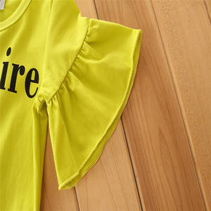 Mode 2021, nouvelle conception, vêtements de boutique pour filles de haute qualité, vêtements pour enfants en 2 pièces, vente en gros / vêtements pour bébés - Product Image 4