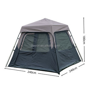 Carpa Familiar Automática para Acampar al Aire Libre, Ligera, Fácil de Instalar, para las Cuatro Estaciones, para 4-6 Personas, de Doble Capa, para Playa - Product Image 3