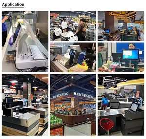 15.6 pouces bureau double écran Pos système écran tactile <span class=keywords><strong>caisse</strong></span> enregistreuse Terminal tout en un Option dispositif pour les cafés de <span class=keywords><strong>d</strong></span>étail Bars Pubs - Product Image 6