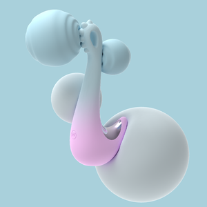 Vibrador LoveSeek New Hot Romantic Ballet Swan, 10 velocidades de vibración, ecológico, sin lubricante, recargable por USB, resistente al agua IPX7 - Product Image 3