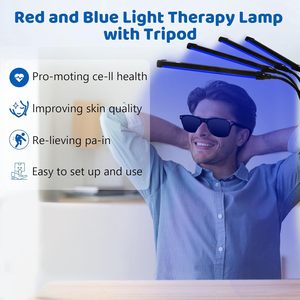 โคมไฟบำบัดกายภาพ 4 หัว สำหรับดูแลผิวหน้าและผิวกาย โคมไฟอาบแสงแดดเพื่อความงาม โคมไฟแสงสีดำเพื่อความงาม - Product Image 4