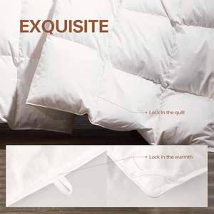 <span class=keywords><strong>Couette</strong></span> King en duvet de <span class=keywords><strong>plume</strong></span>, duvet blanc, <span class=keywords><strong>couette</strong></span> de lit de luxe, duvet d'<span class=keywords><strong>eider</strong></span>, vente en gros - Product Image 4