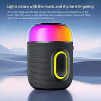 Nouveau produit 2026, enceintes Bluetooth basses, enceintes portables, enceintes sans fil avec lumière LED RVB