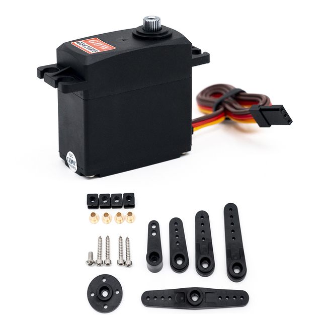 GDW DS620MG-8.4V 22kg.cm 8.4V Coreless Motor Components Metal Gear Servo Actuator for Lightweight Automation Equipment