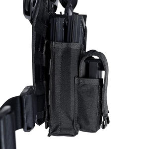 Gilet d'entraînement en plein air pour la poitrine Système de copains Gilet multifonctionnel MOLLE à dégagement rapide-pour la randonnée, l'entraînement au camping - Product Image 6