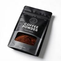Sachet Doypack alimentaire refermable avec couches laminées BOPP/VMPET/PE pour le stockage de poudre de café – Emballage souple
