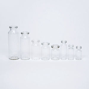 5毫升12毫升15毫升25毫升30毫升尺寸不同尺寸玻璃瓶包装纸箱中的透明长颈玻璃注射瓶 - Product Image 2