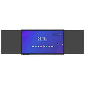 86 ''oem thiết kế 4K có thể gập lại thiết kế 2.4GHz Bộ vi xử lý Zero liên kết tương tác thông minh Bảng đen tương tác màn hình cảm ứng - Product Image 2