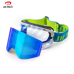 Jiepolly China Factory venta al por mayor Gran oferta Anti-UV gafas protectoras de esquí mujeres adultas gafas de esquí a prueba de viento Gafas De Esqui - Product Image 5
