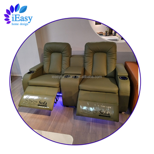 Iasy asy-Soporte de taza de refrigeración para cine en casa, sillón reclinable de <span class=keywords><strong>2</strong></span> asientos con potencia eléctrica, reclinable para <span class=keywords><strong>2</strong></span> personas - Product Image 1