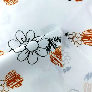 Vente en gros 100% polyester satin <span class=keywords><strong>imprimé</strong></span> floral soie douce pour vêtements pour filles vêtements de nuit et sacs-tissu d'impression numérique - Product Image 5