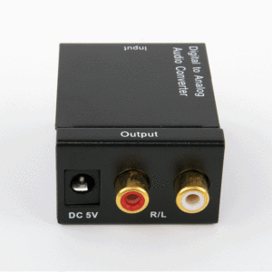 Convertisseur audio numérique-analogique, sortie optique vers RCA, entrée 3,5 mm - Product Image 2