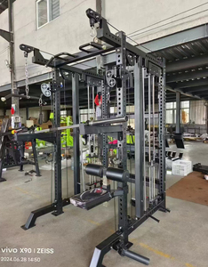 Equipo de gimnasio, Polea De Cable, máquina cruzada, jaula eléctrica, estante para sentadillas <span class=keywords><strong>con</strong></span> accesorios de contrapeso - Product Image 5