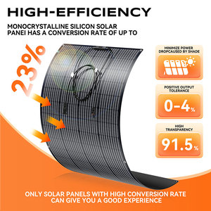 Panel Solar Flexible de Silicio Amorfo Enrollable de Alta Calidad de 200W 300W para Autocaravanas, Embarcaciones y Uso Marino con Precio de Fábrica - Product Image 6