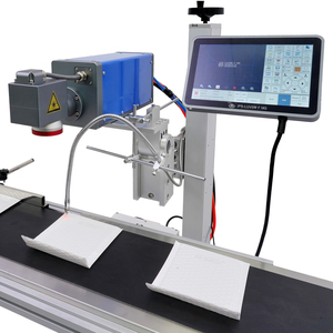 Tốc độ cao UV Laser đánh dấu máy 5W 10W AOC Máy in laser trên nhựa thủy tinh Acrylic gỗ mã vạch máy in nhãn - Product Image 4