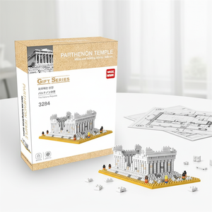 Wisehawk, Conjuntos de Bloques de Plástico en Miniatura del Famoso Edificio Thena, Modelos de Arquitectura en Miniatura, Coloridos, para el Desarrollo de la Inteligencia - Product Image 1