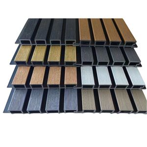 Hot bán WPC sợi tre lưới Trần Tường sinh thái không thấm nước trang trí Bảng gỗ - Product Image 6