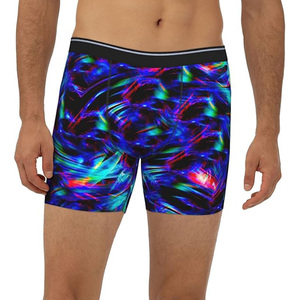 Sous-vêtements pour hommes sans plis, plusieurs tailles, vente en gros, caleçons courts pour hommes, haute élasticité, séchage rapide - Product Image 5